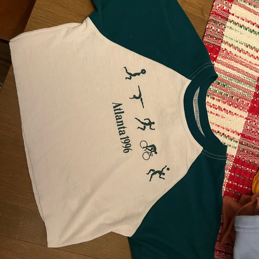 Cropped Olympic Shirt- SHIPPING PRICE NOT INCLUDED